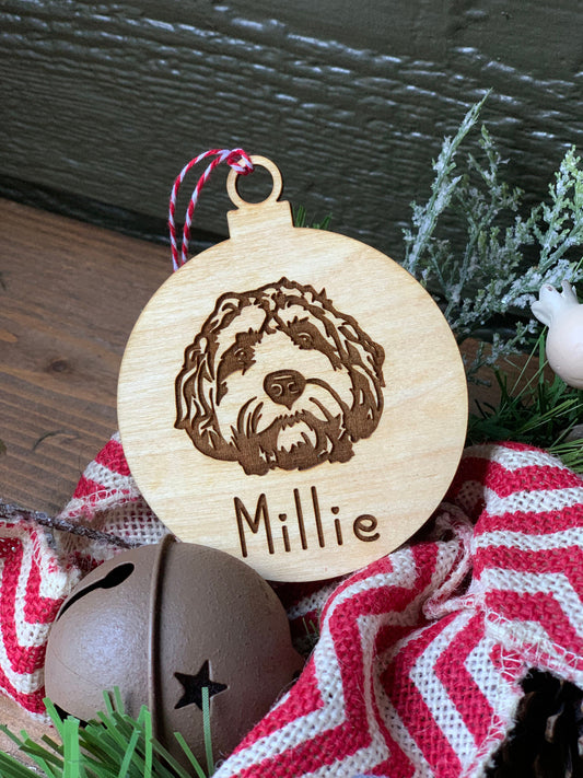 Goldendoodle Ornament