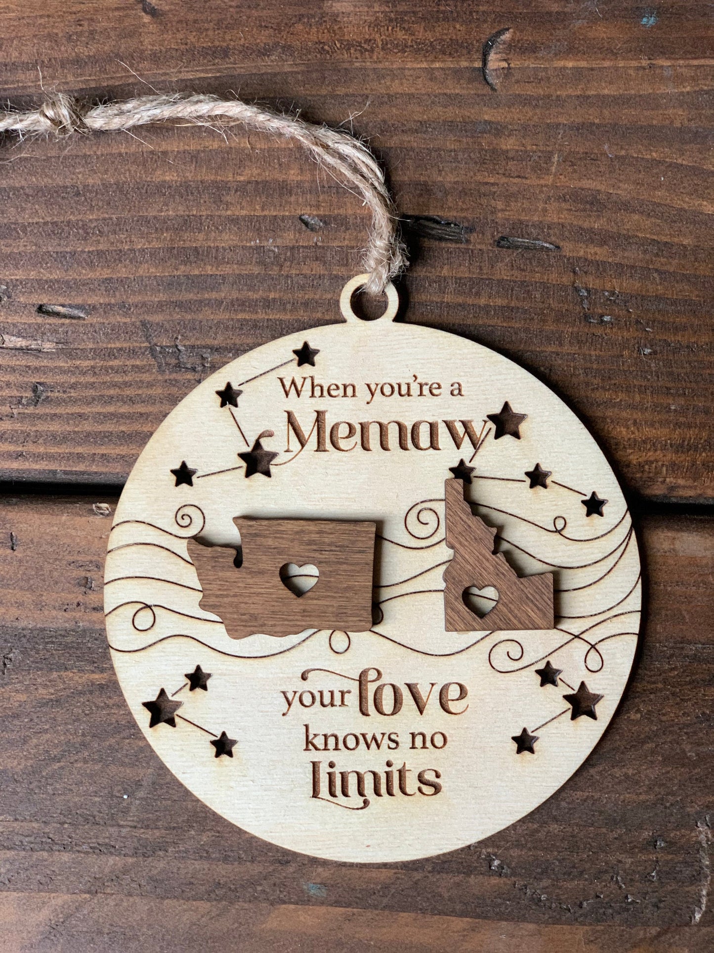 Long Distance Ornament