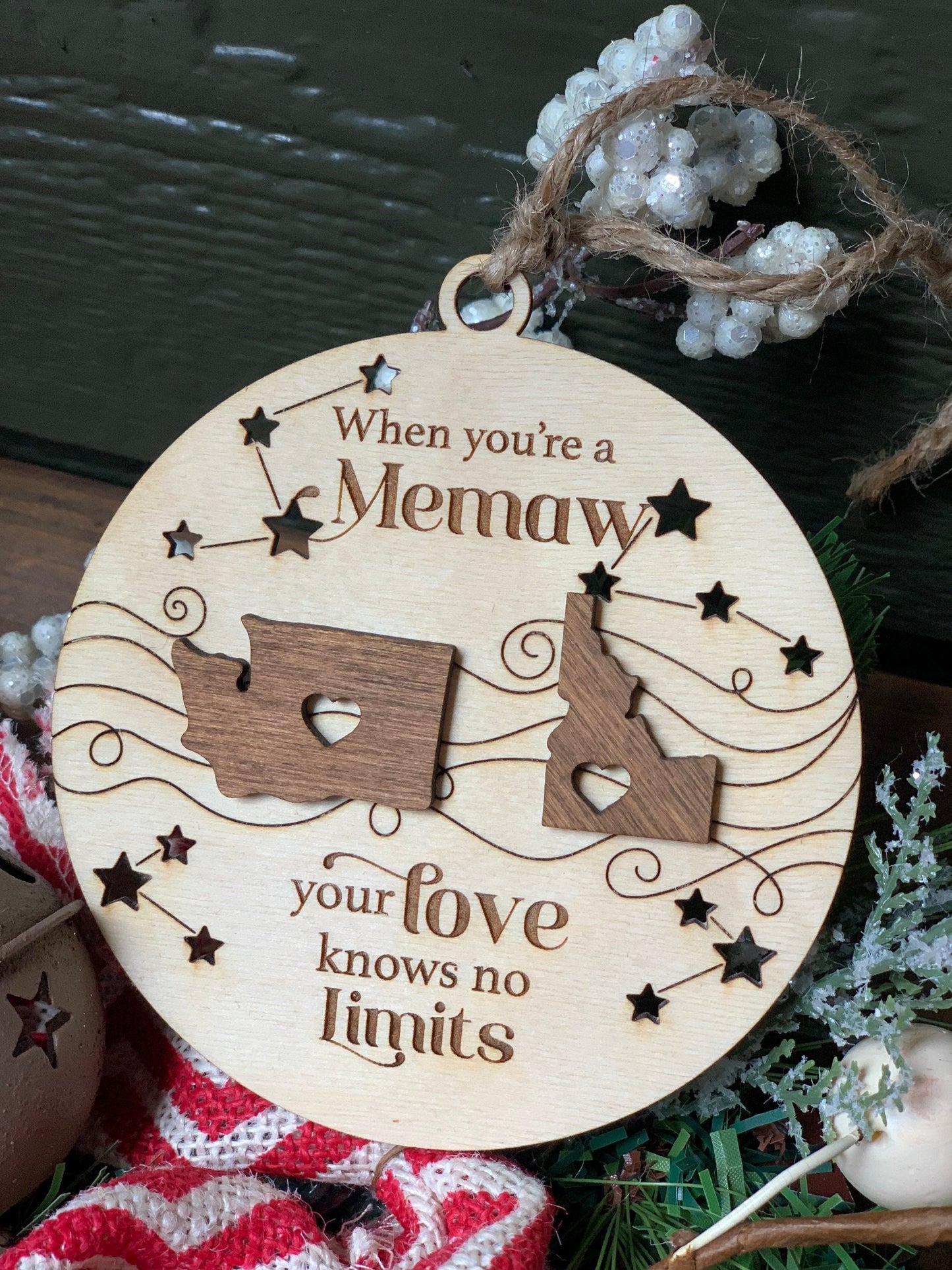 Long Distance Ornament