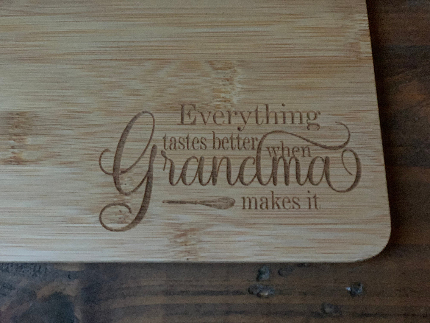 Everything taste better at Grandma Charcuterie Board