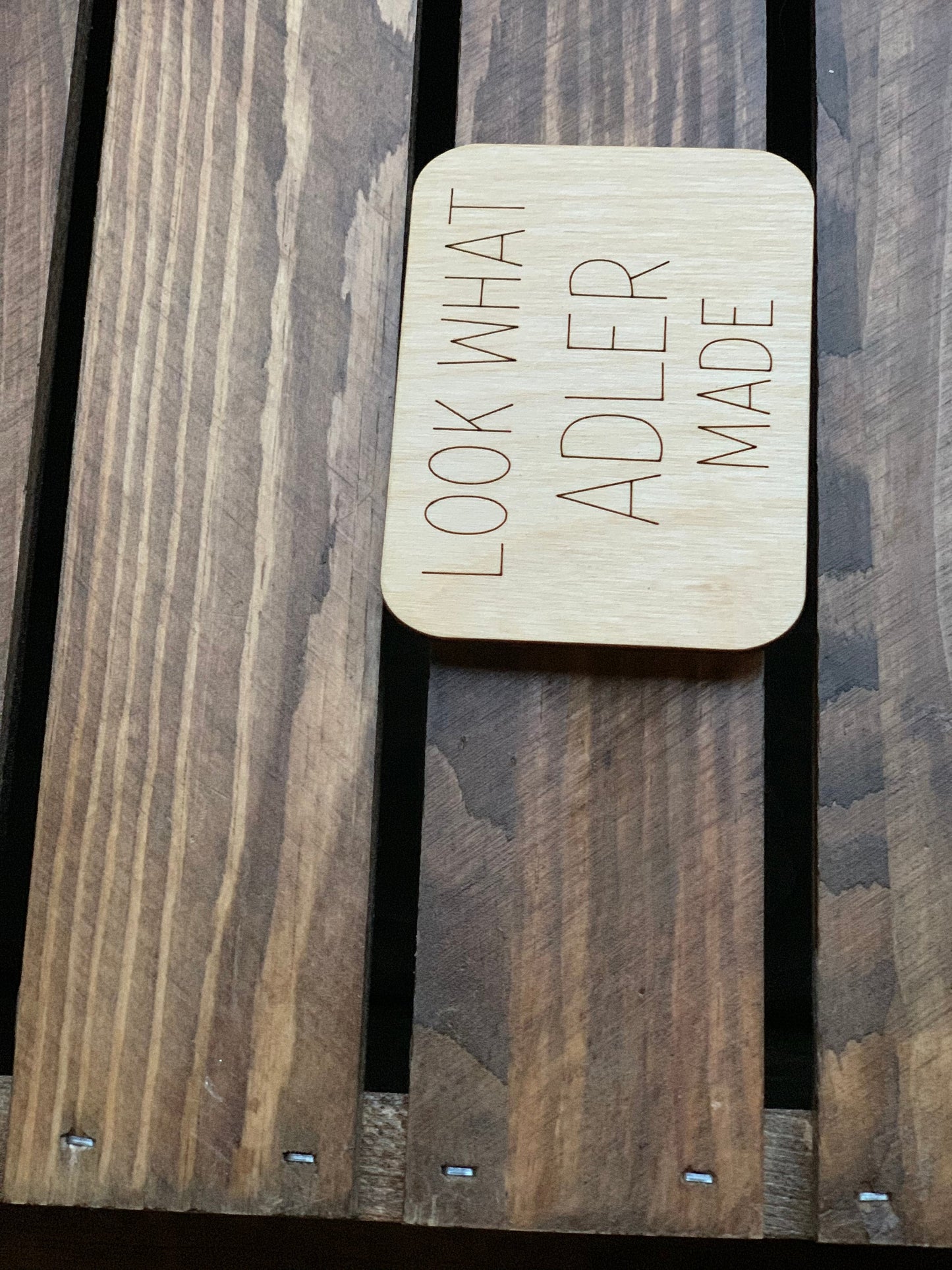 Look What I Made Refrigerator Magnet