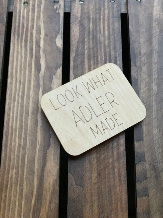 Look What I Made Refrigerator Magnet