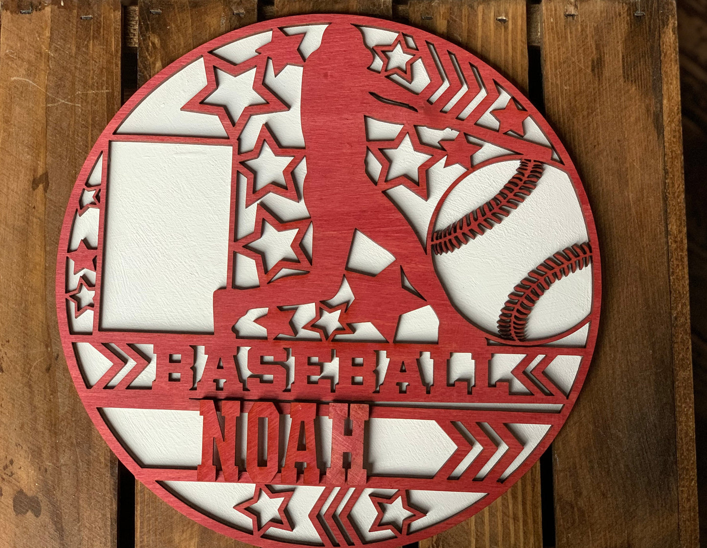 Baseball Picture Frame