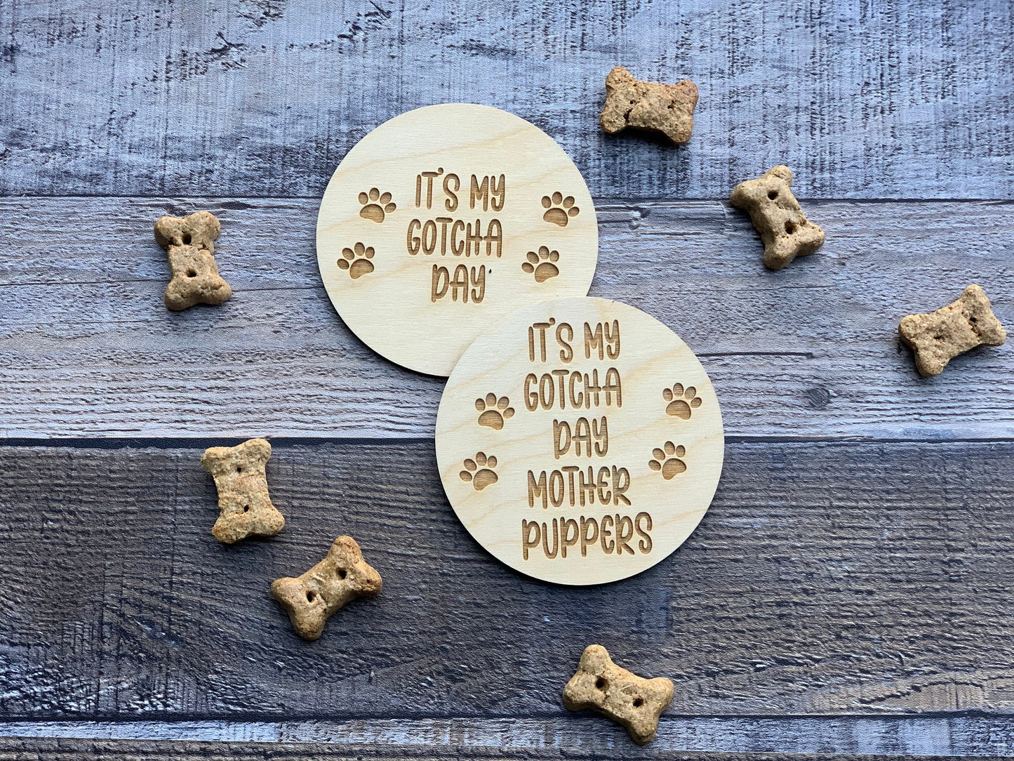 Puppy Gotcha Day Announcement Signs