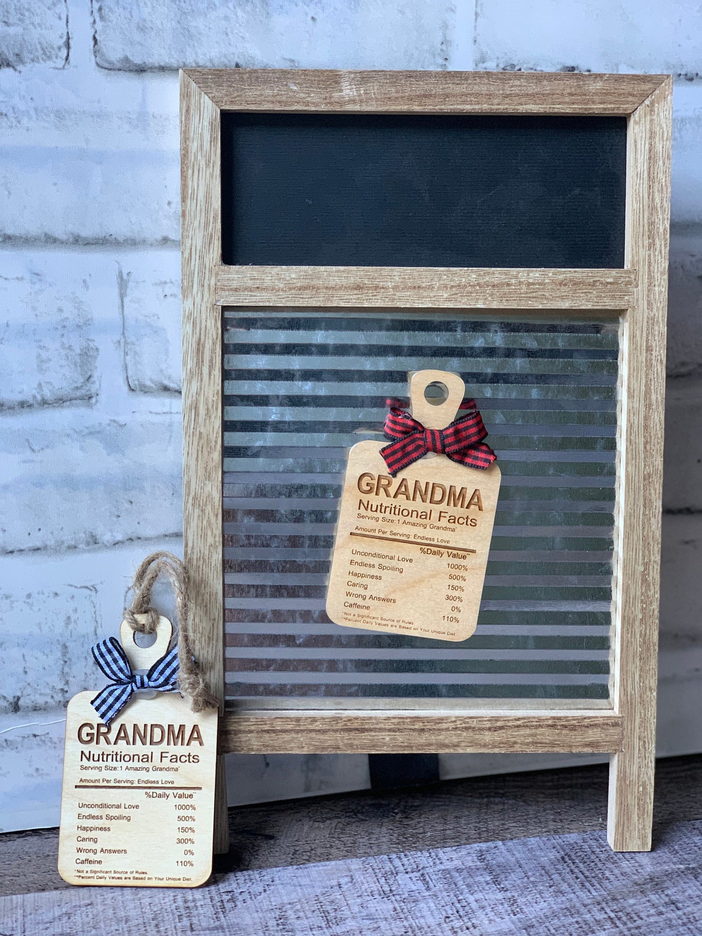 Grandma Ornament and Fridge Magnet