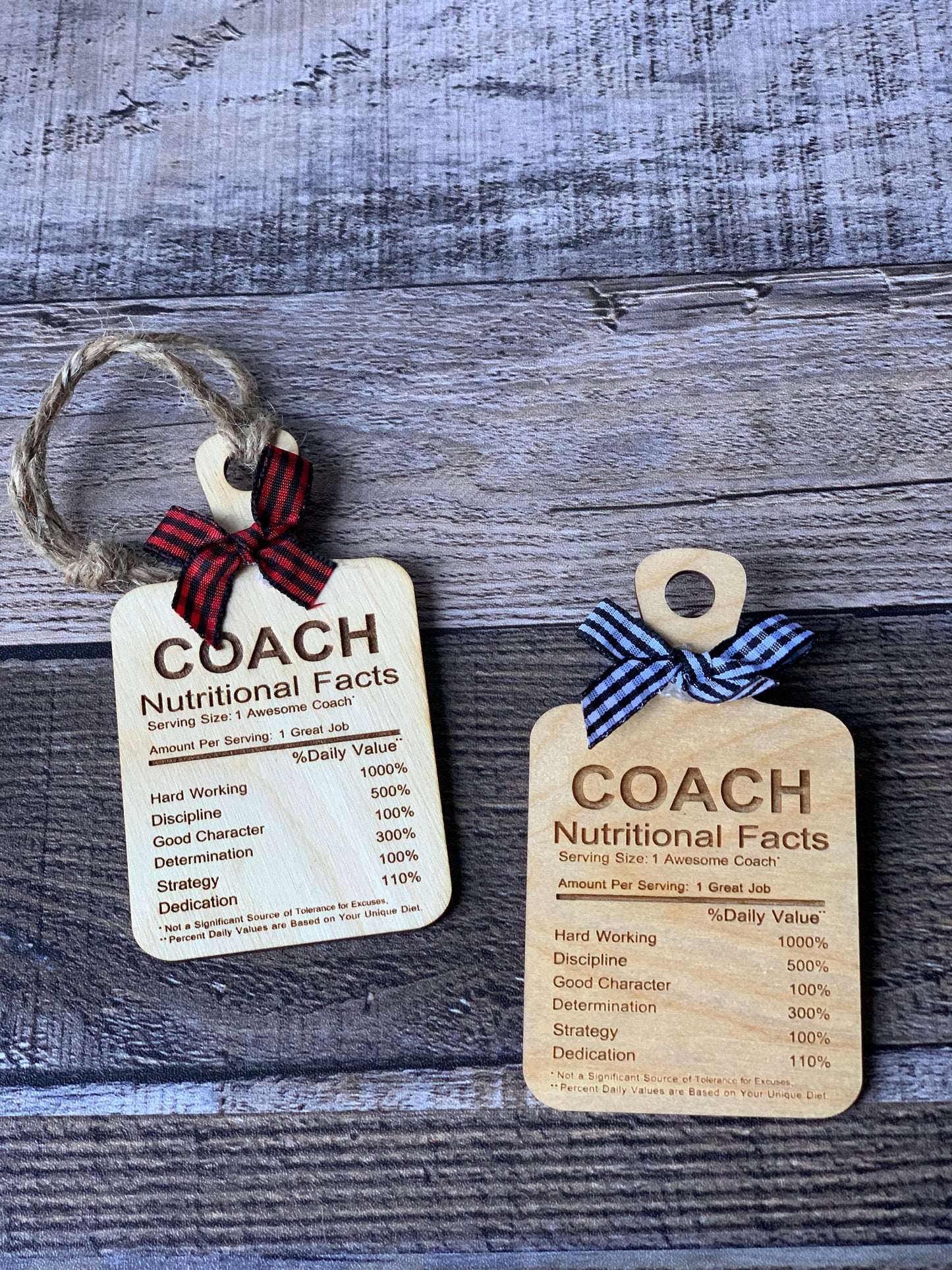 Coach Christmas Ornament and Fridge Magnet