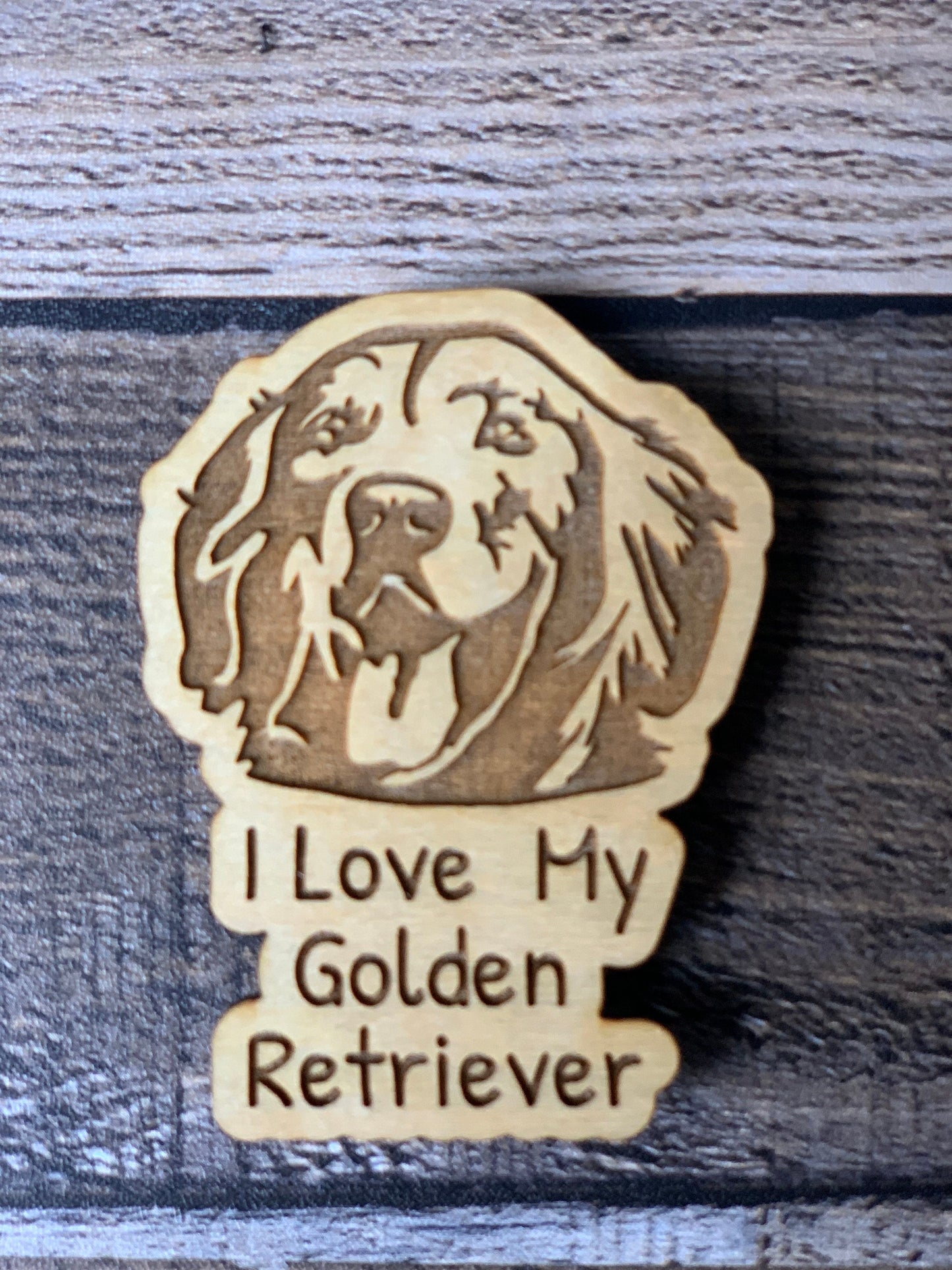 Golden Retriever Magnet