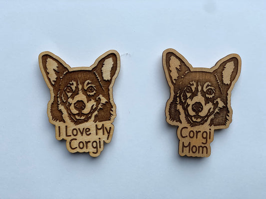 Corgi, Fridge Magnets, Corgi  Gifts, Birthday, Gifts for Mom