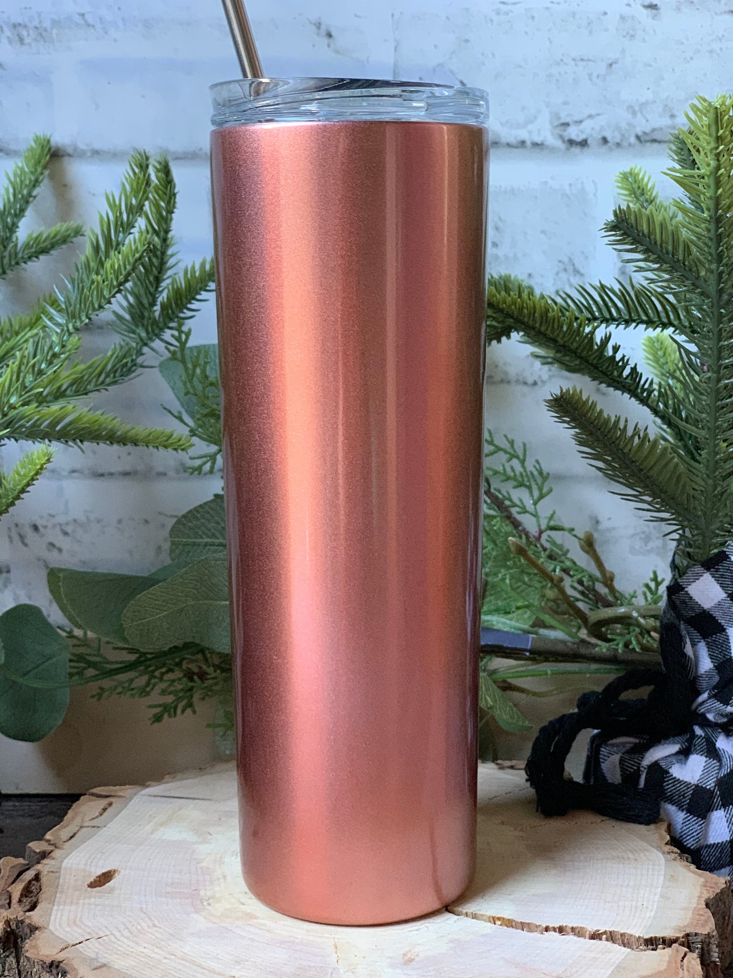 Dog Mom Skinny Tumbler