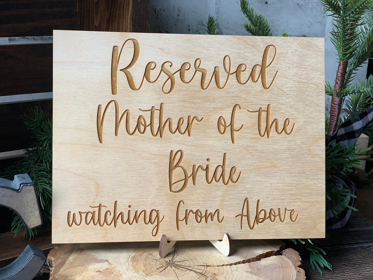 Reserved Wedding Sign