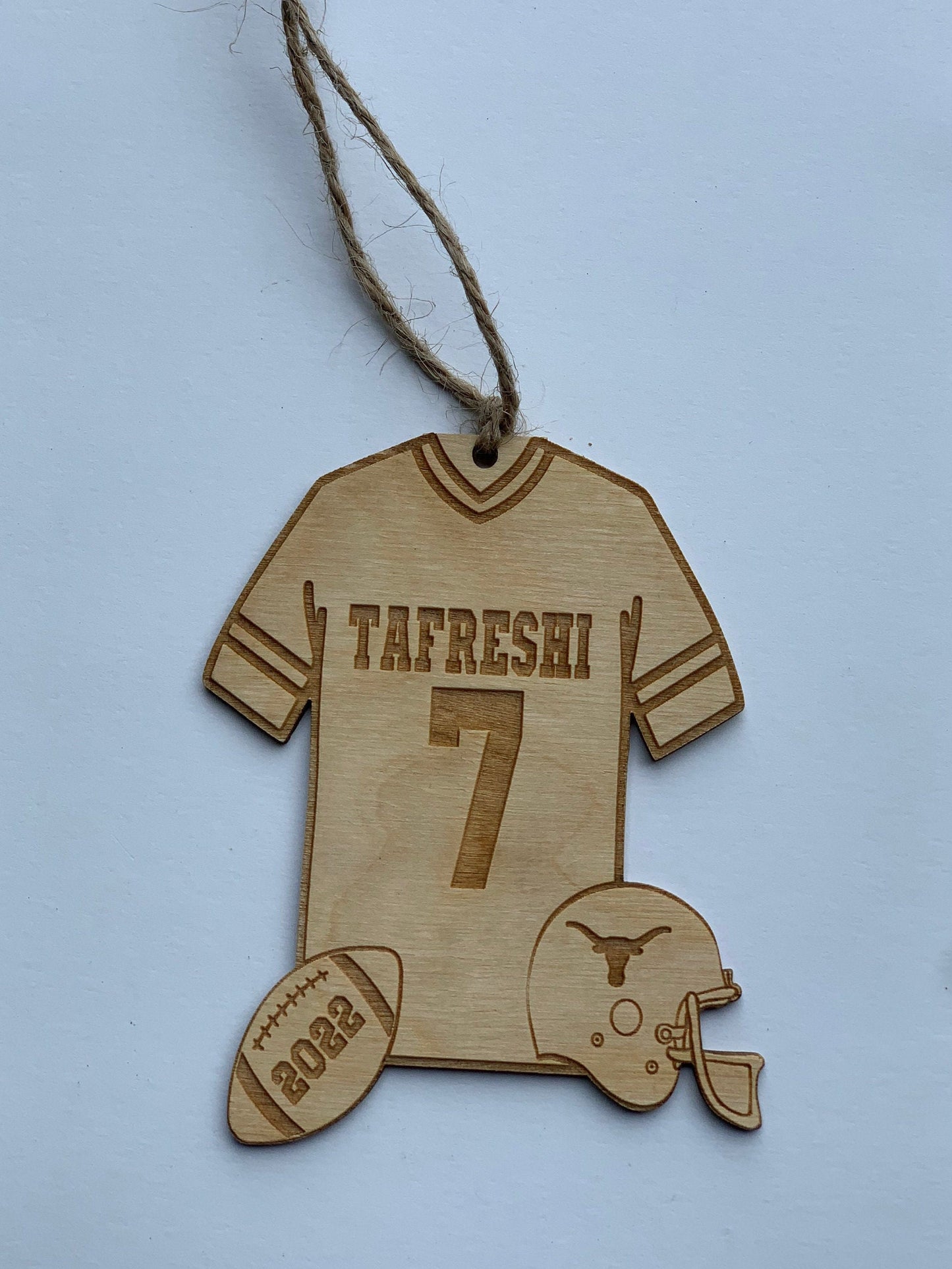 Football Custom Ornament