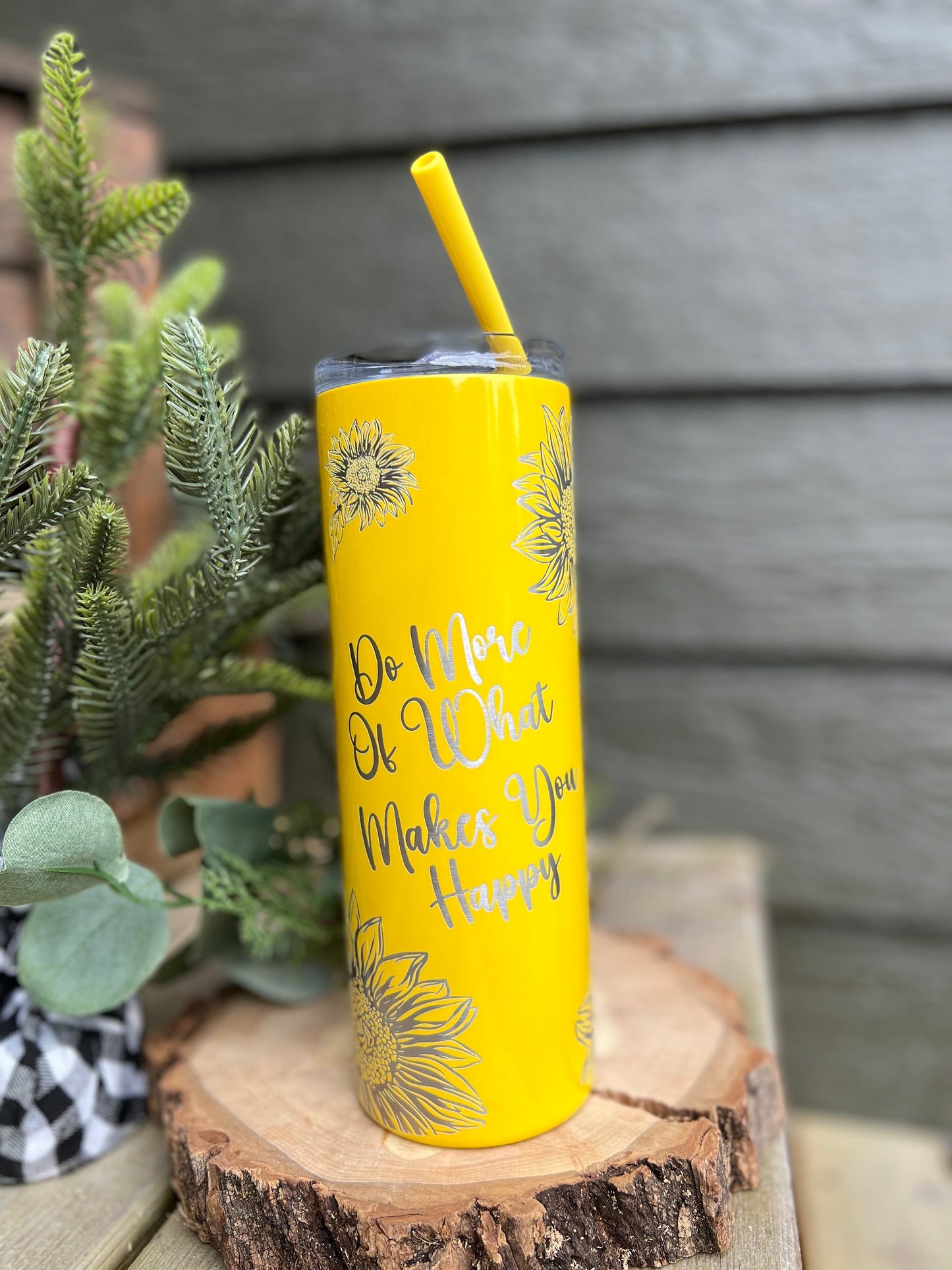 Sunflower Skinny Tumbler