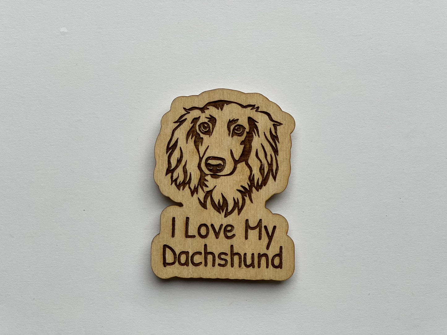 Dachshund Long haired  Magnet