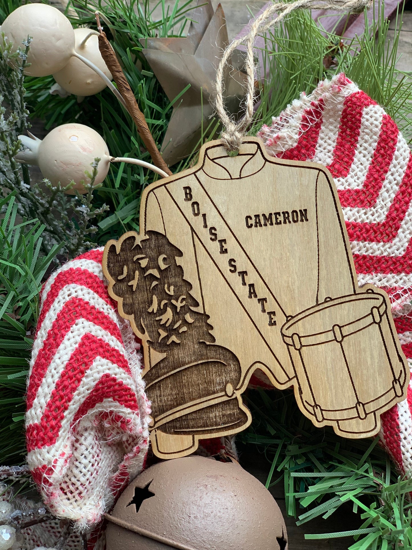 Drummer Marching Band Ornament