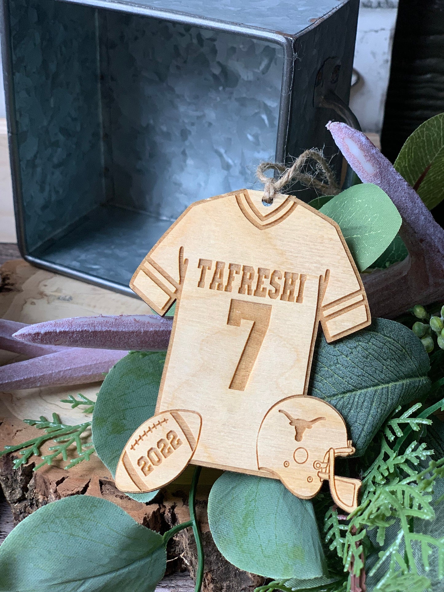 Football Custom Ornament