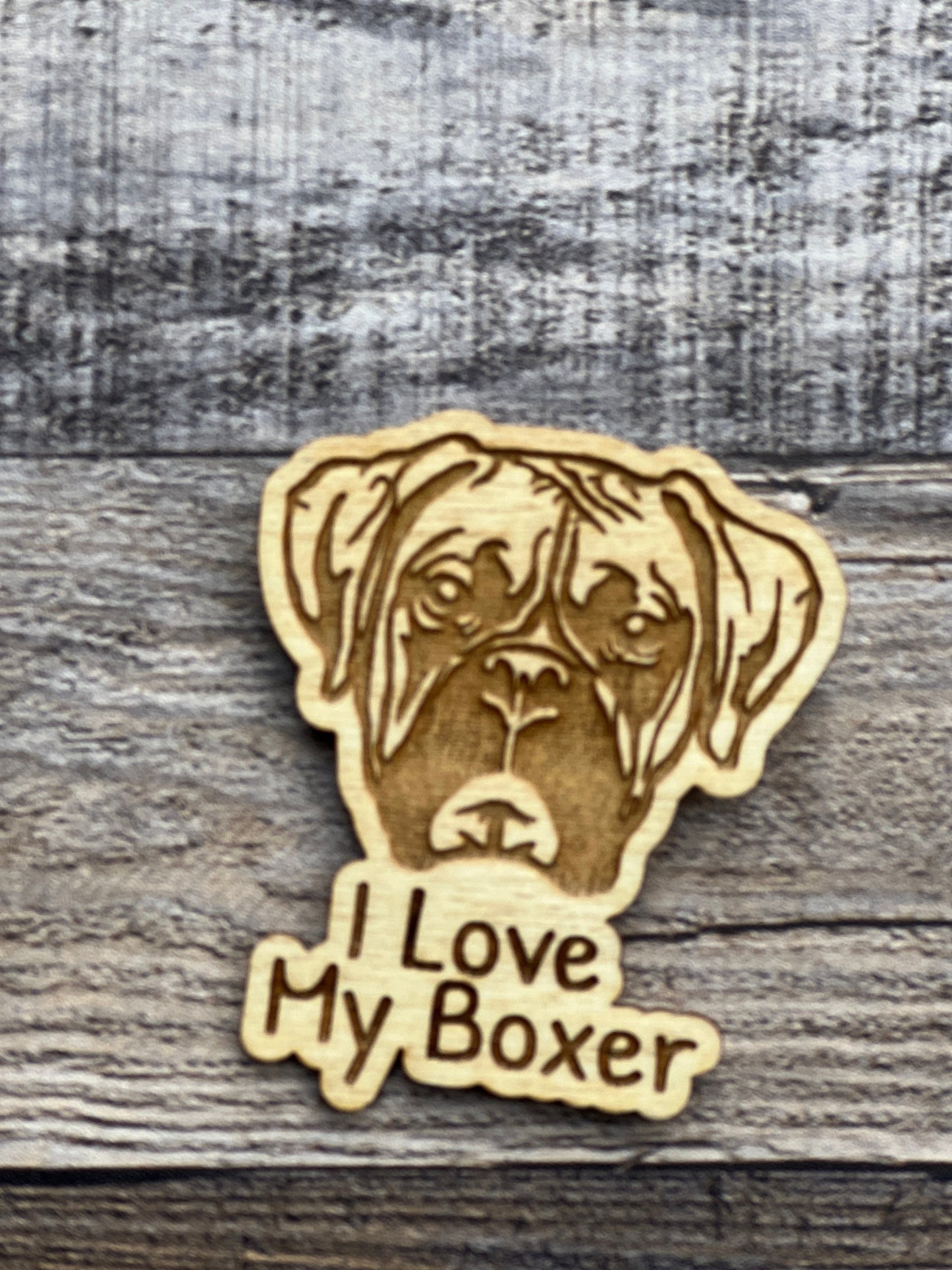 Boxer Dog Magnet