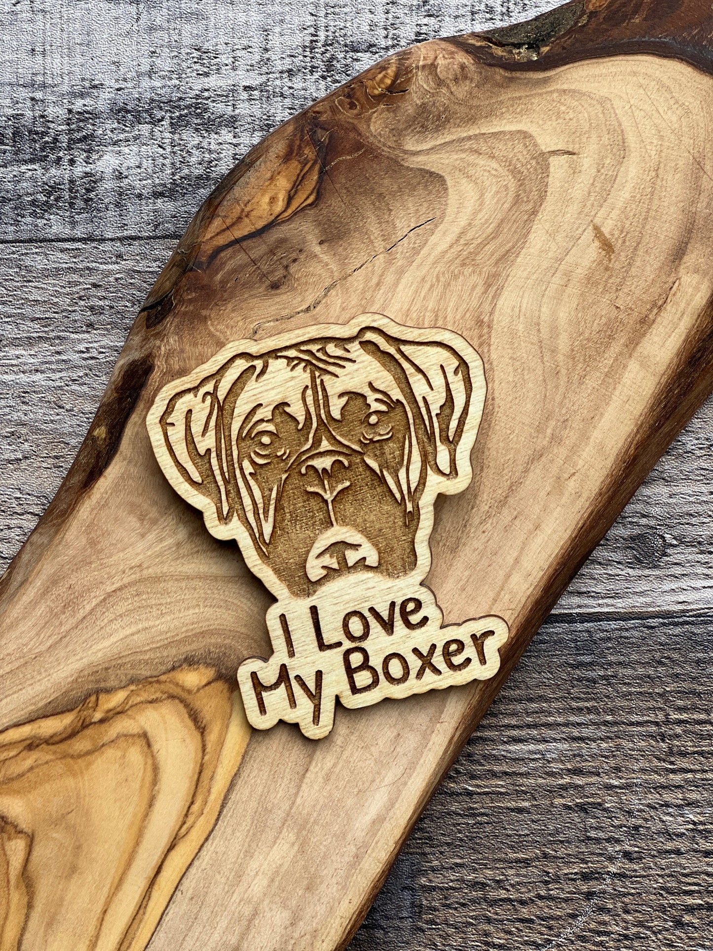 Boxer Dog Magnet