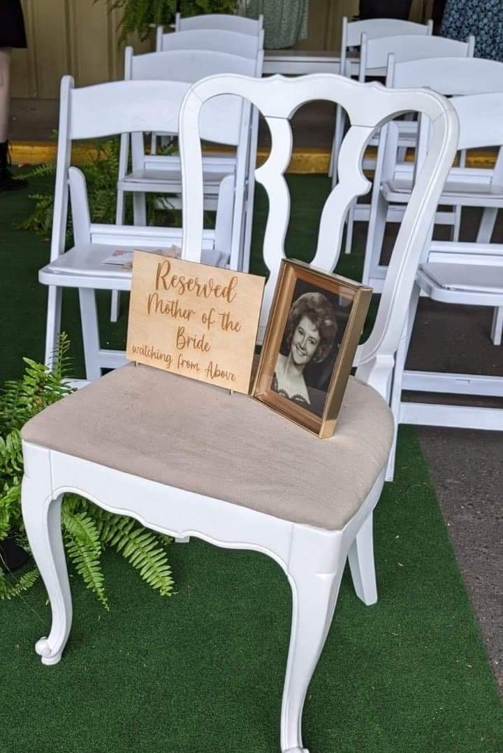 Reserved Wedding Sign