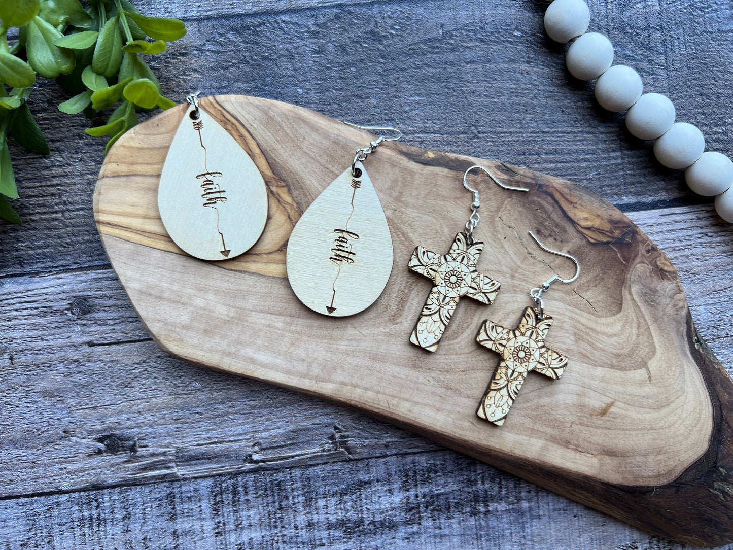 Cross Earrings