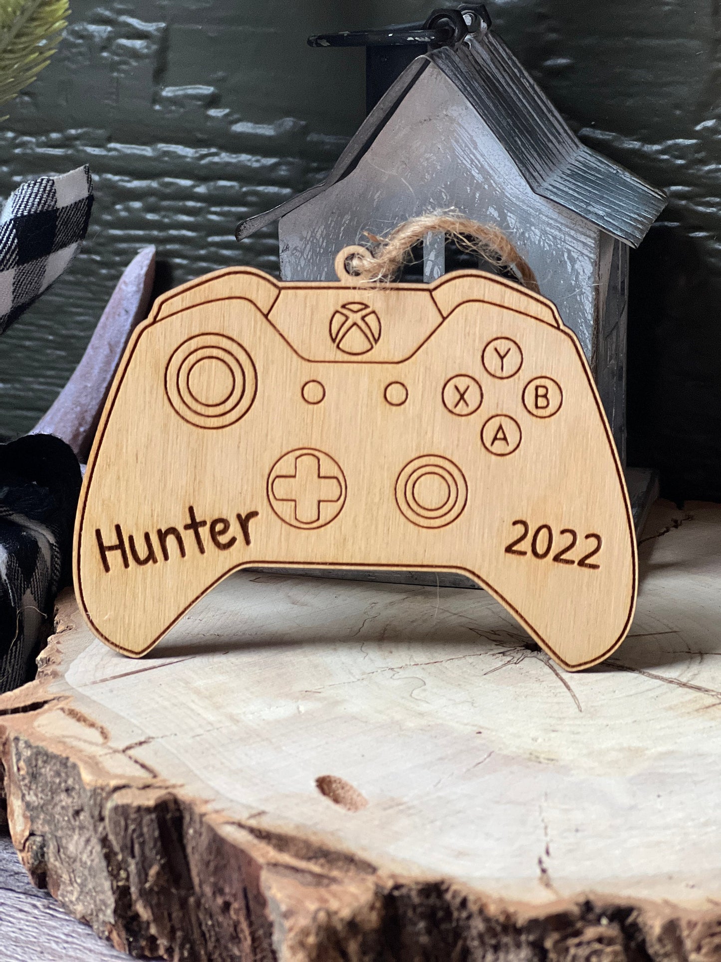 Video Game Personalized Christmas Ornament