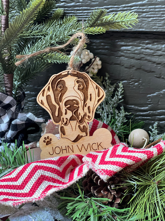 Great Dane Dog Personalized Ornaments