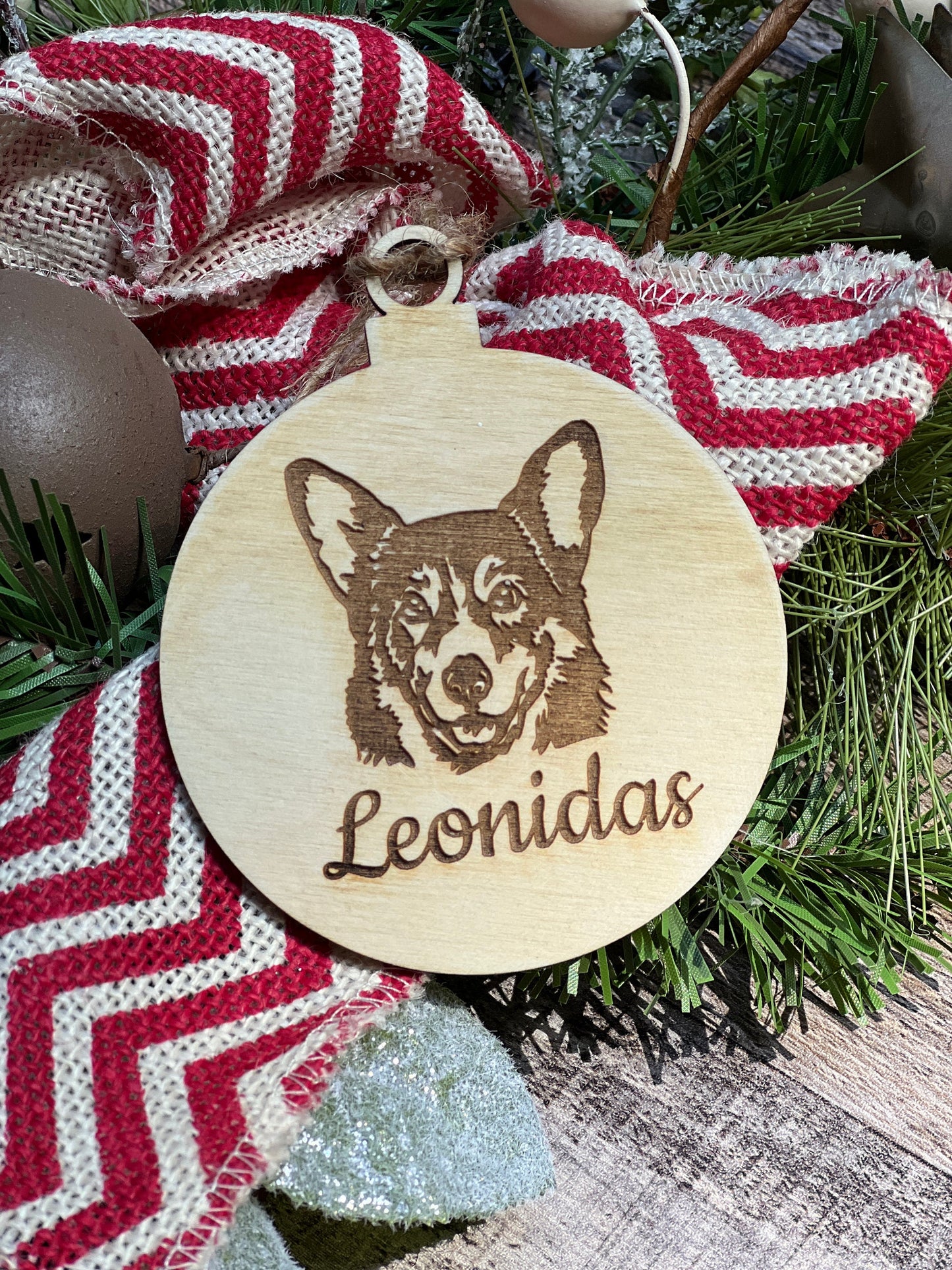 Corgi Christmas Ornaments