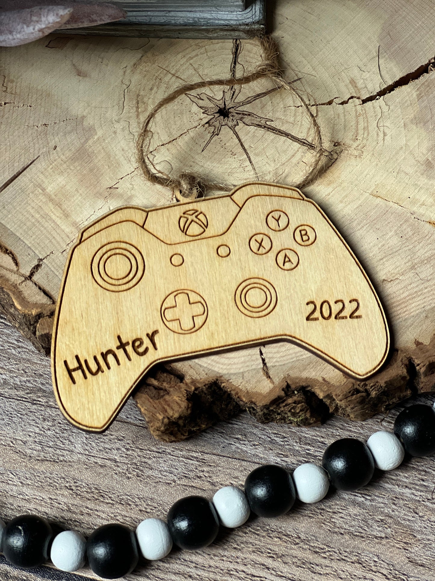 Video Game Personalized Christmas Ornament