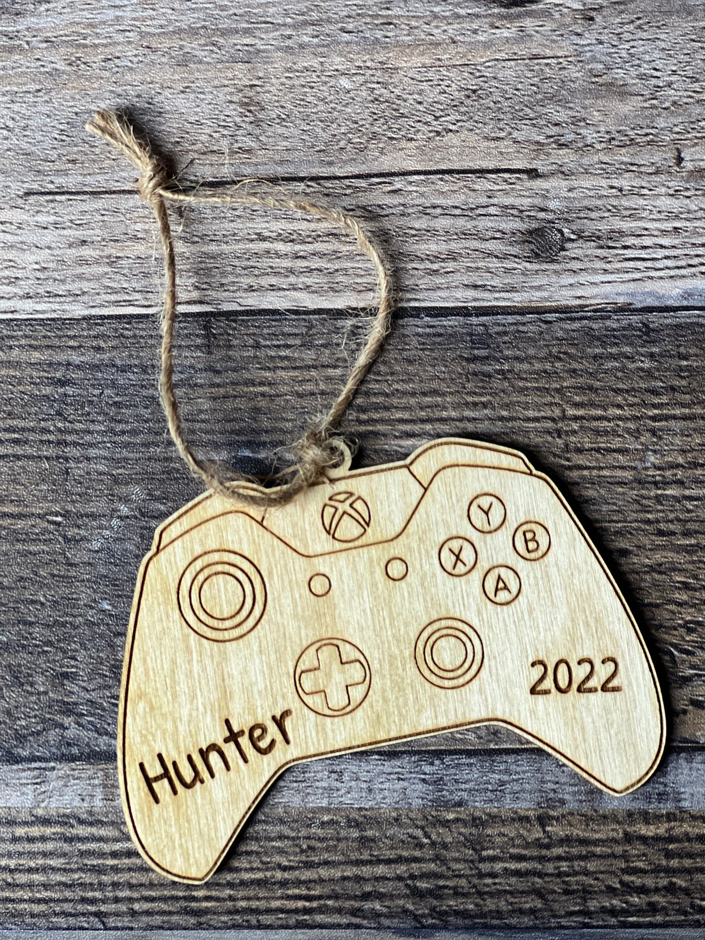 Video Game Personalized Christmas Ornament