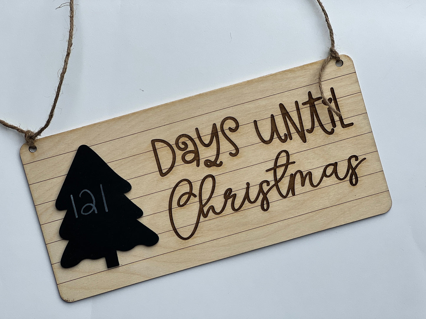 Christmas Count Down Sign