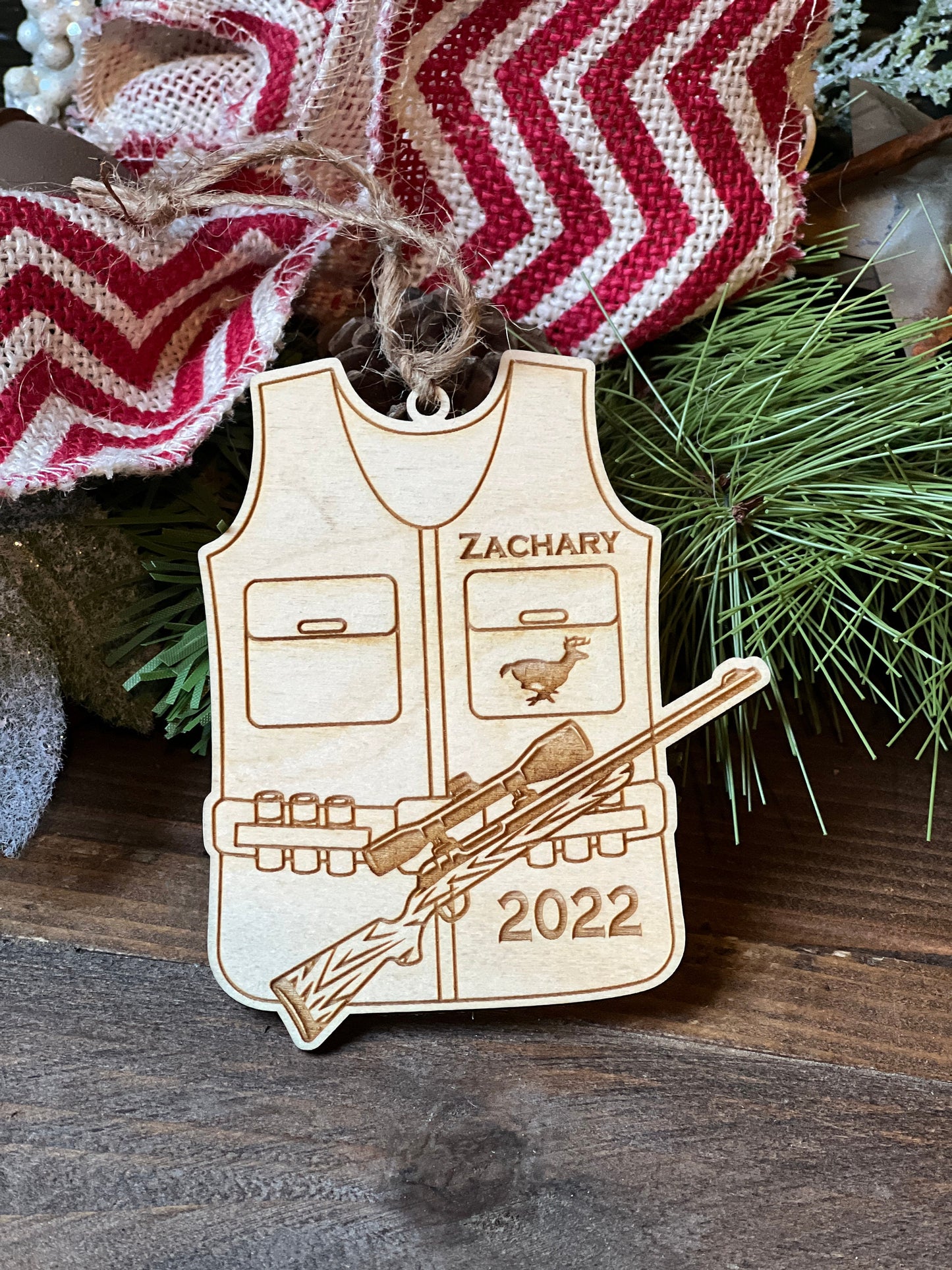 Hunting Ornament Personalized Gift