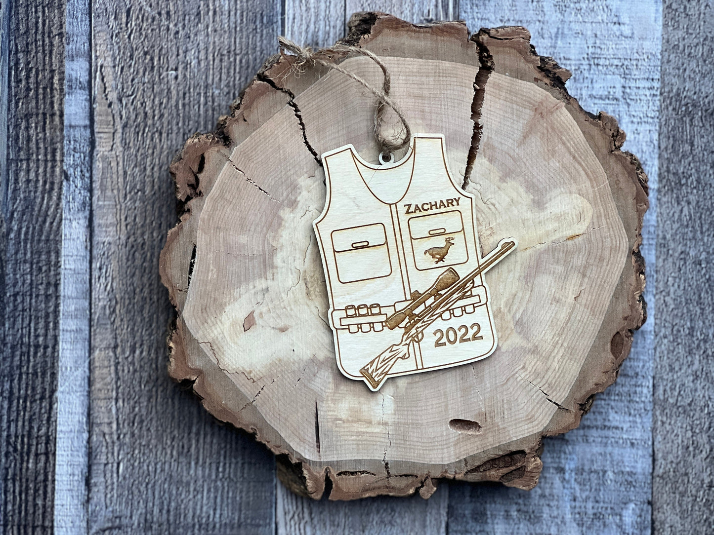 Hunting Ornament Personalized Gift