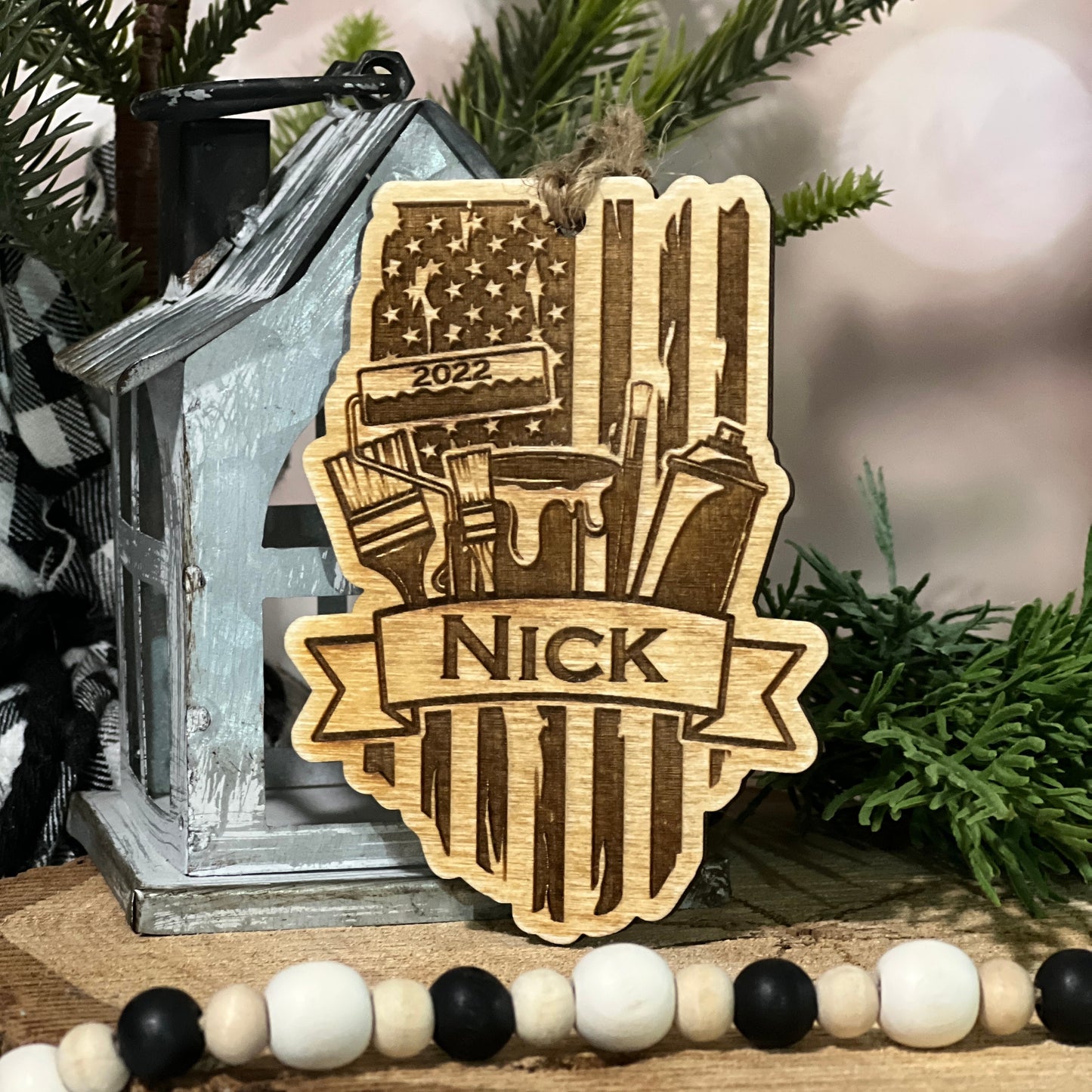 Personalized Carpenter Ornament