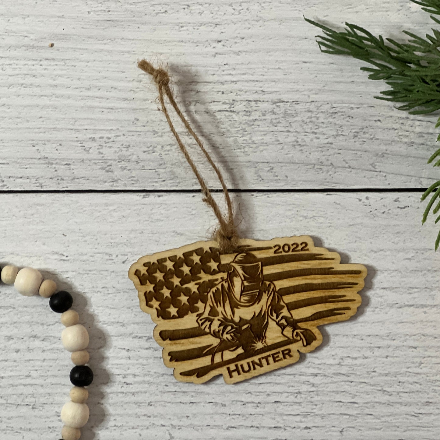 Personalized Carpenter Ornament