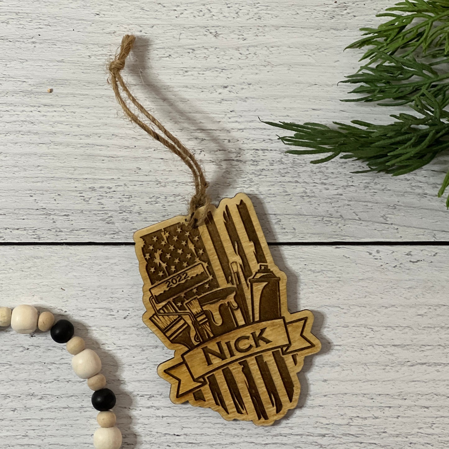 Personalized Carpenter Ornament