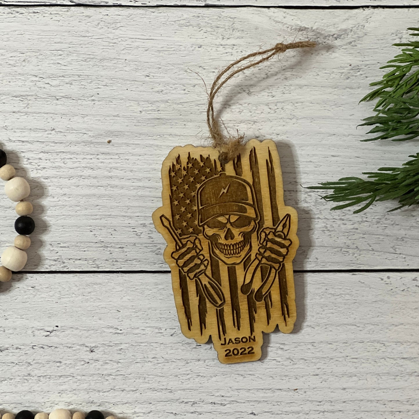 Personalized Carpenter Ornament