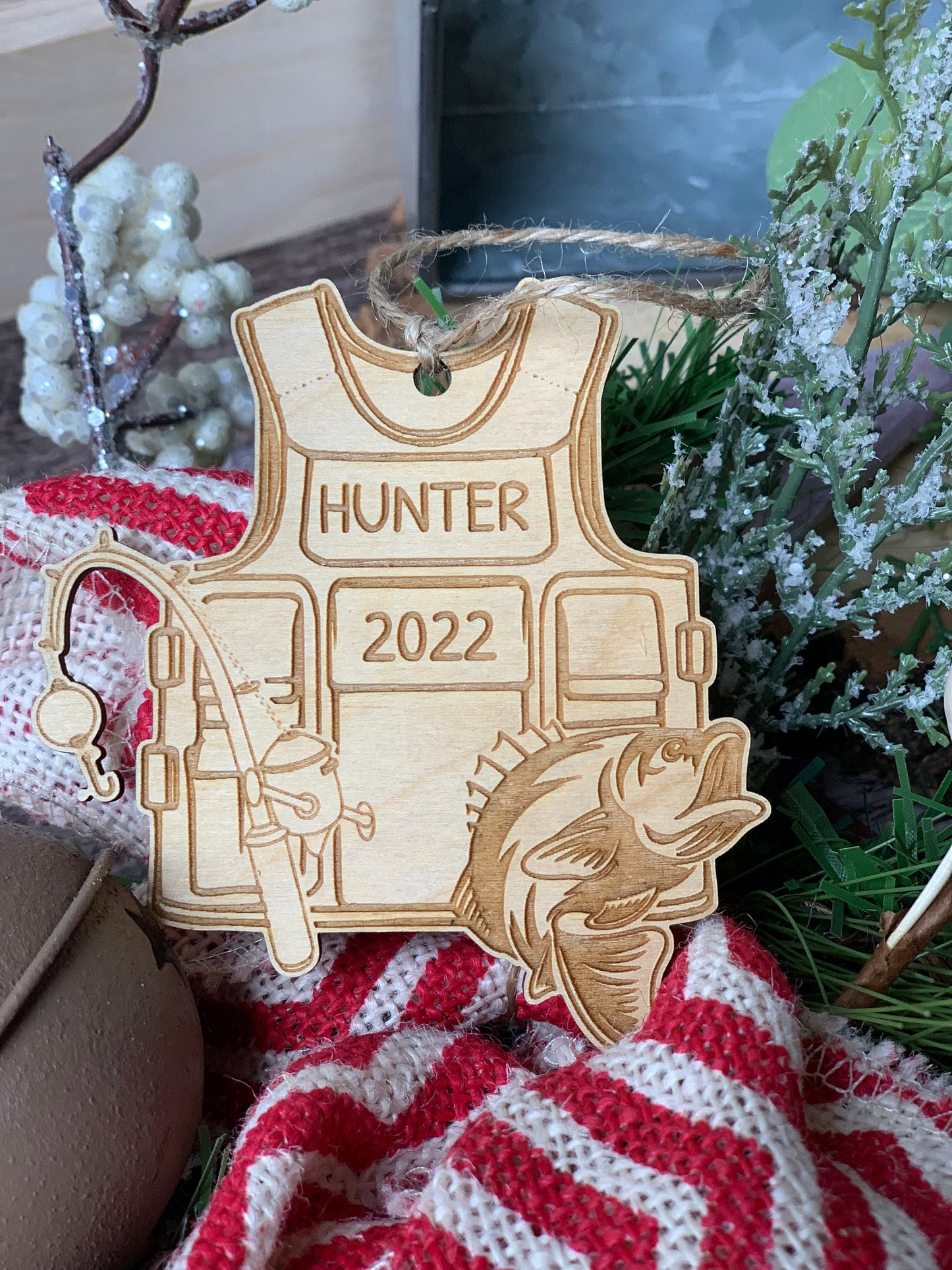 Hunting Ornament Personalized Gift