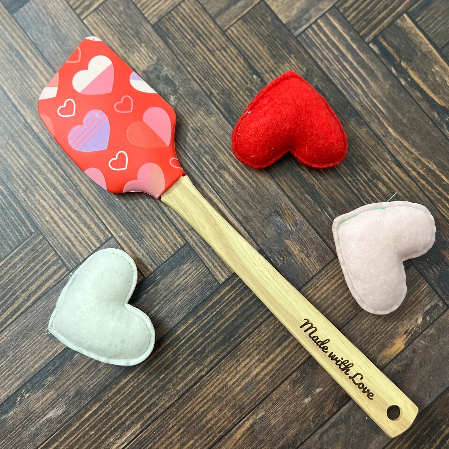 Personalized Silicone Wood Spatula