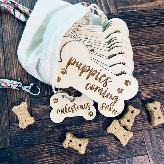 Dog Milestone Cards for Dog Breeder
