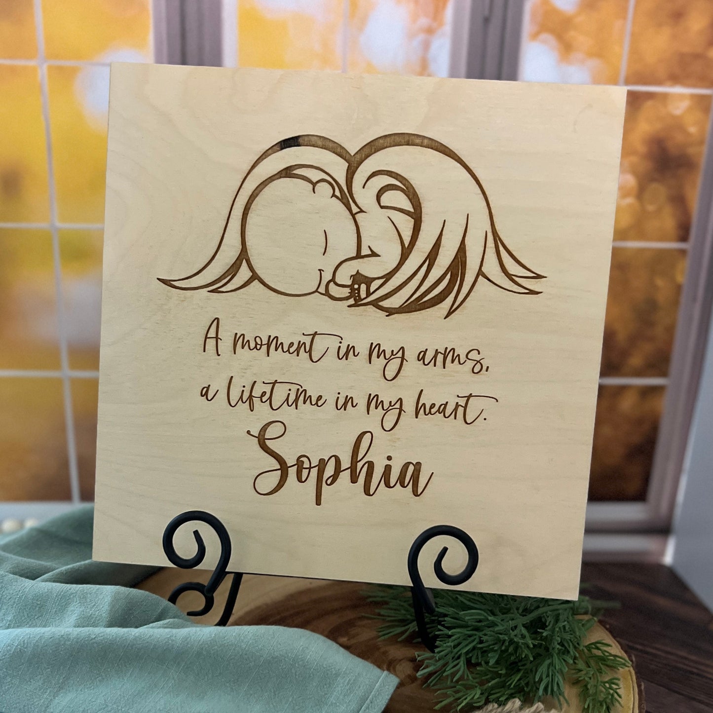 Personalized Baby Memorial Sign