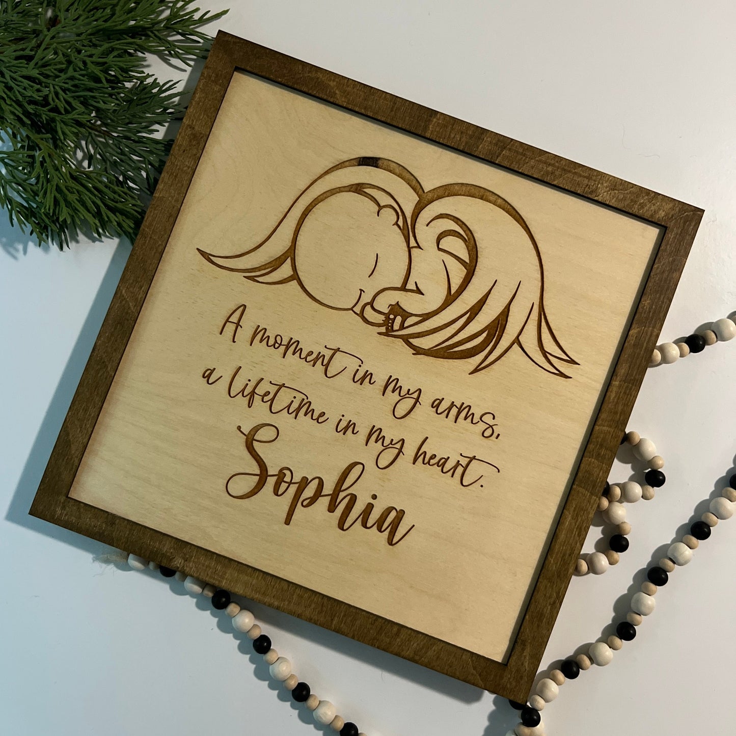 Personalized Baby Memorial Sign