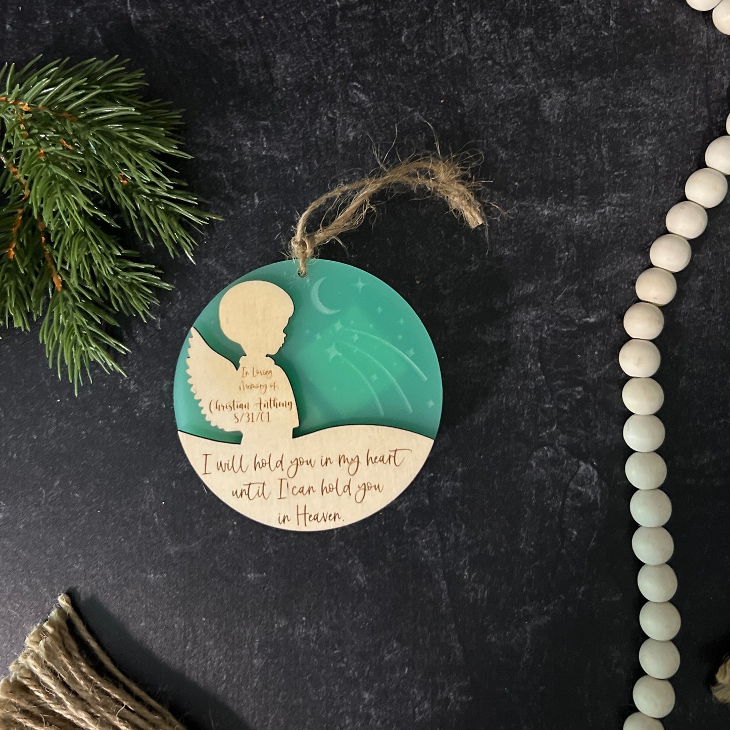 Baby Boy Memorial Ornament