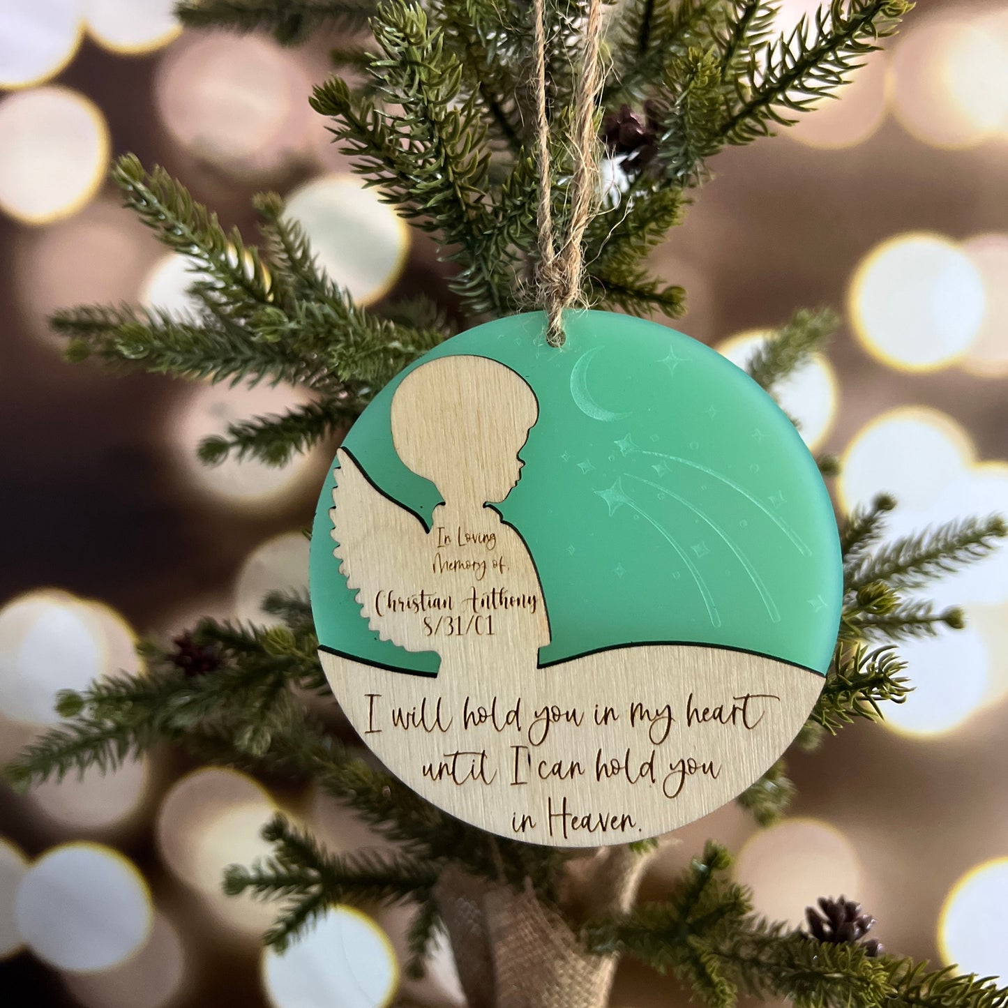 Baby Boy Memorial Ornament