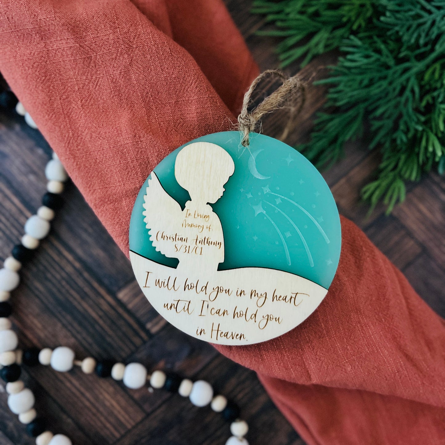 Baby Boy Memorial Ornament