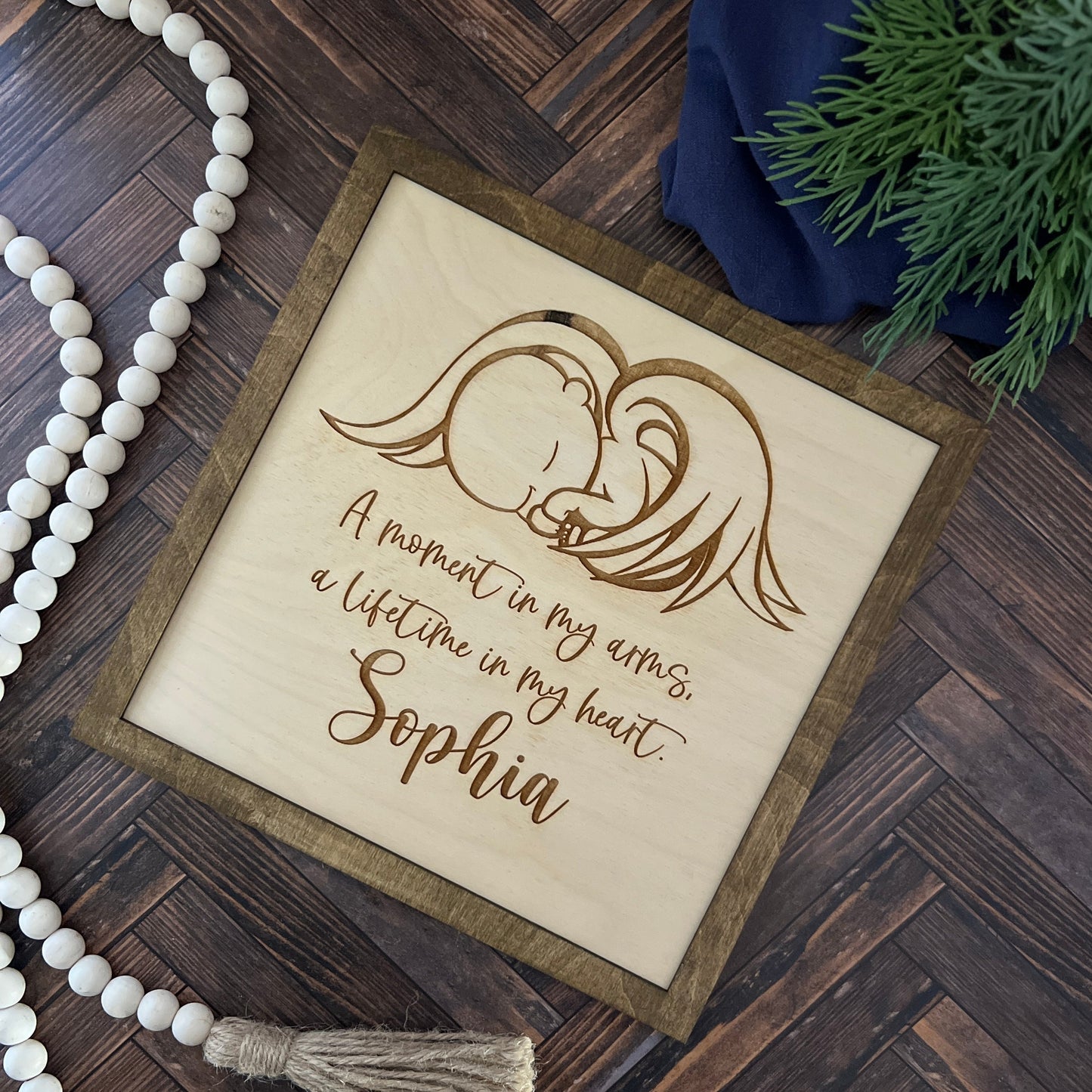 Personalized Baby Memorial Sign