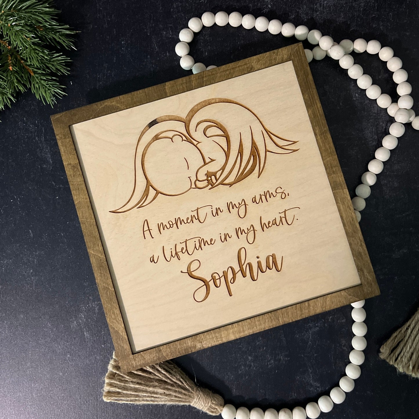 Personalized Baby Memorial Sign