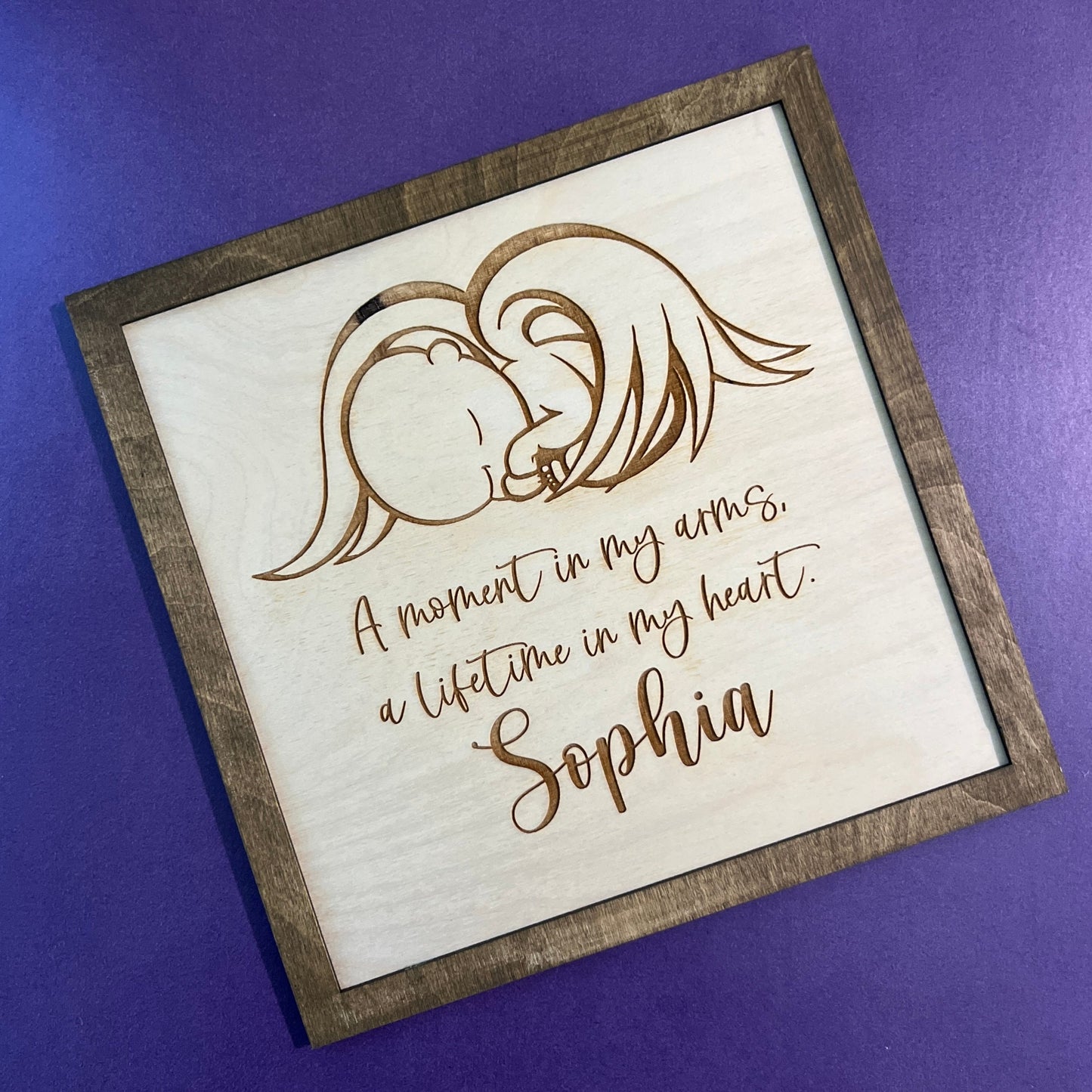 Personalized Baby Memorial Sign