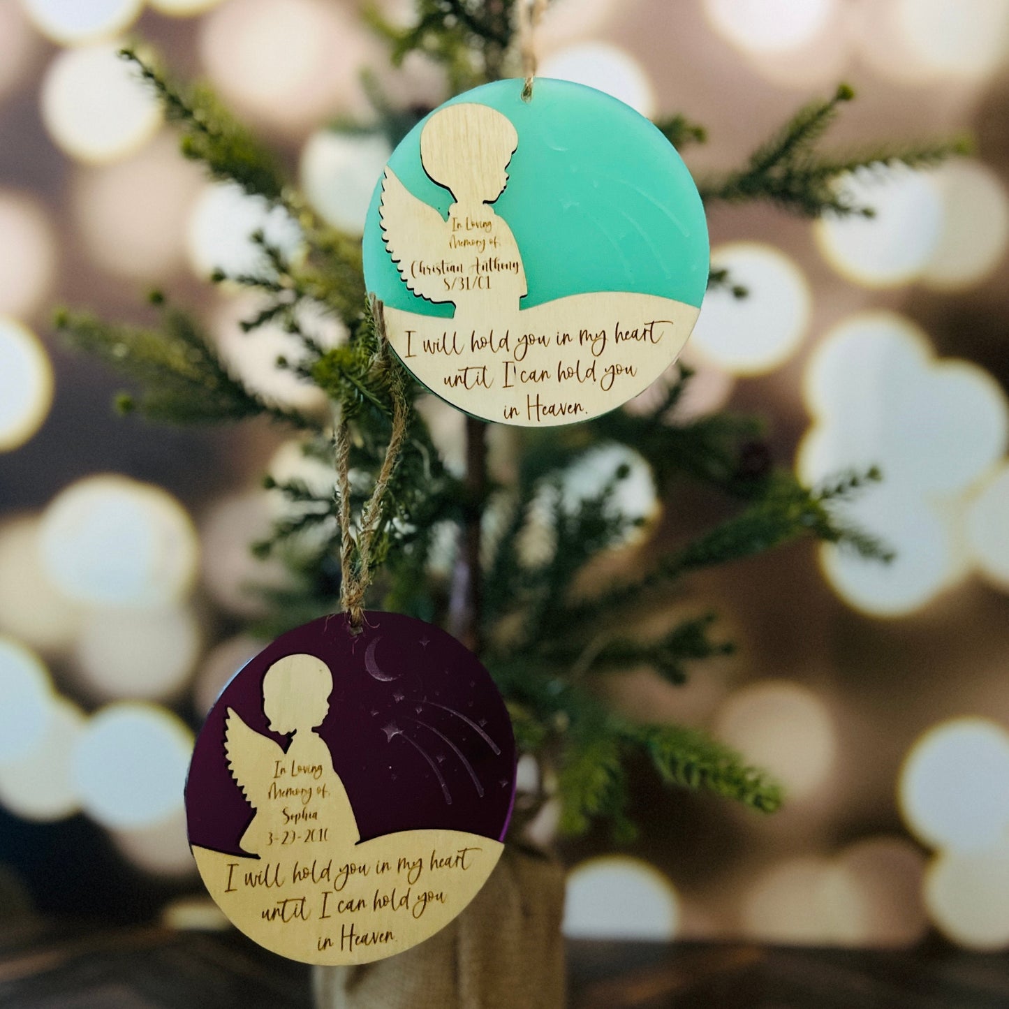 Baby Boy Memorial Ornament