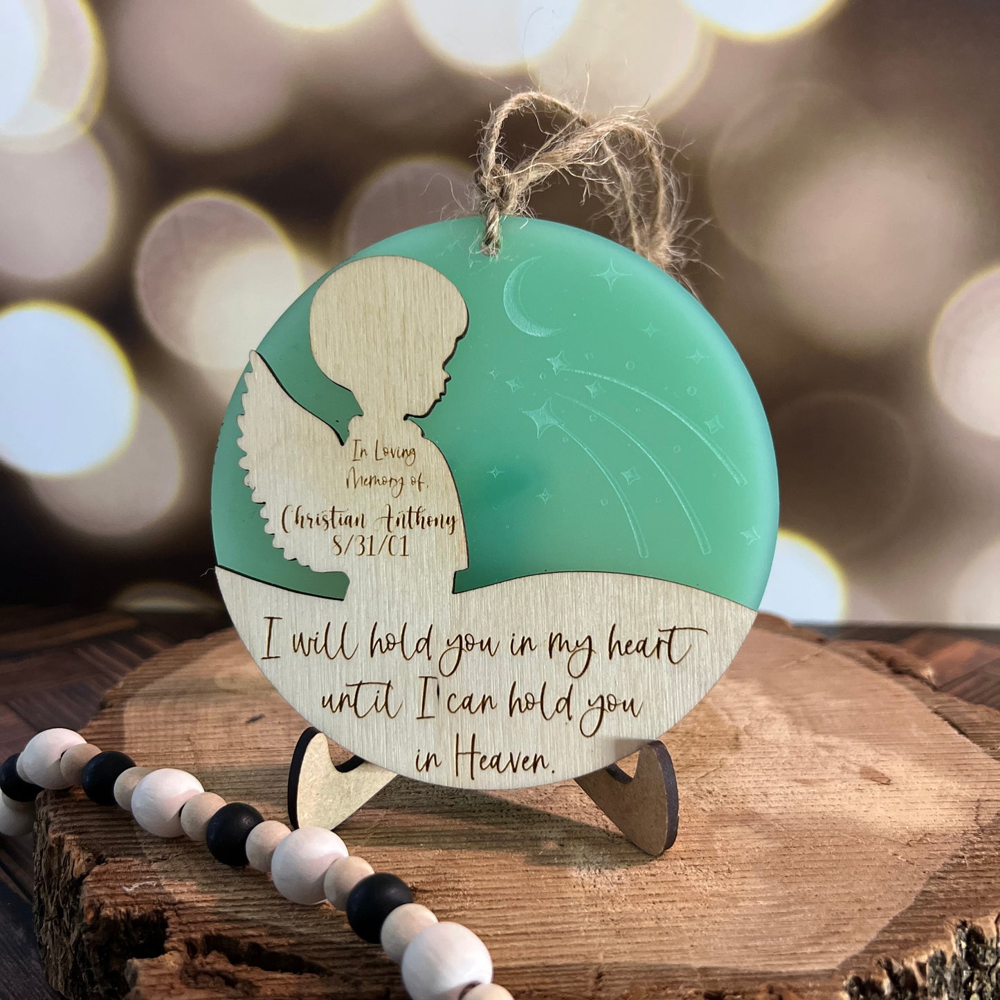 Baby Boy Memorial Ornament