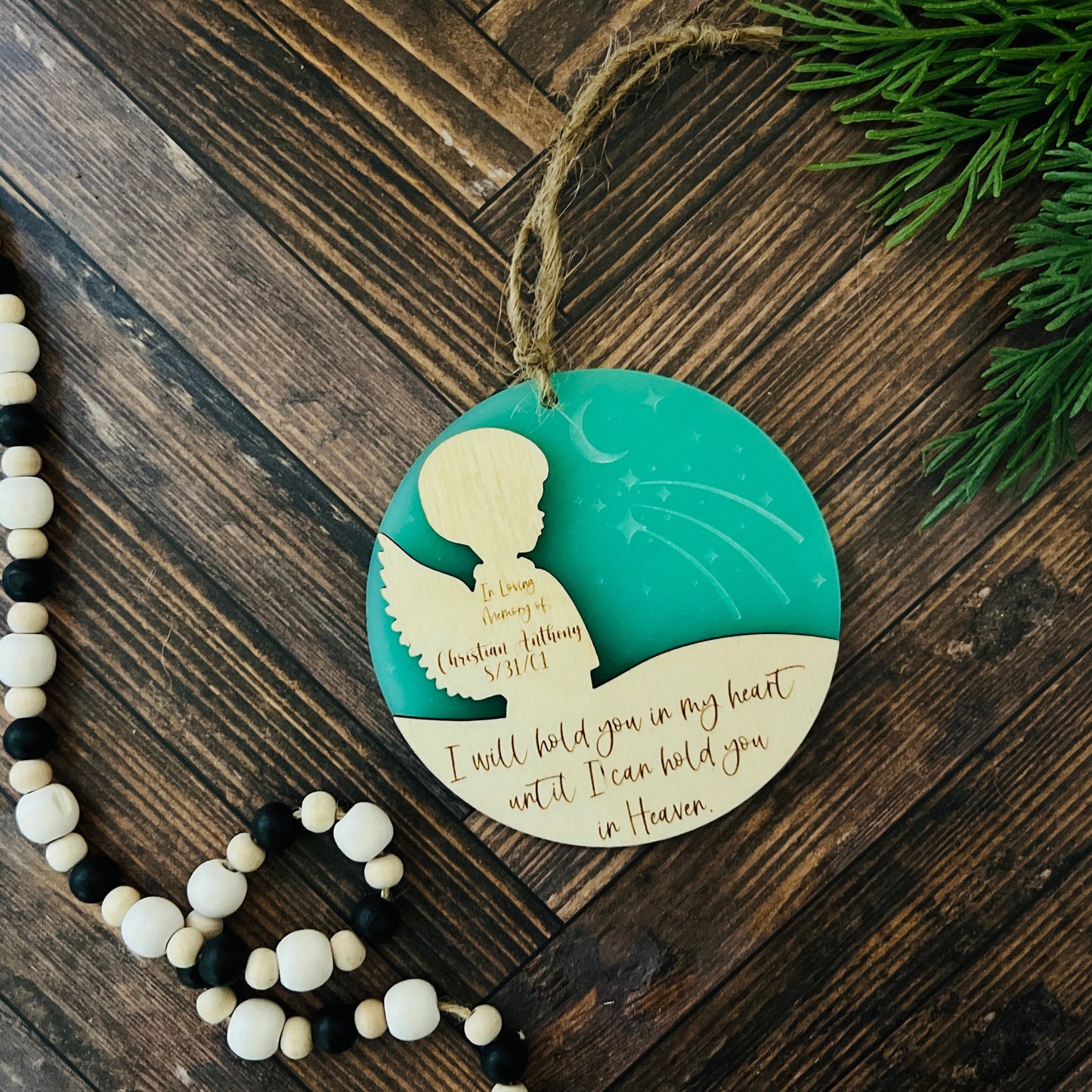 Baby Boy Memorial Ornament