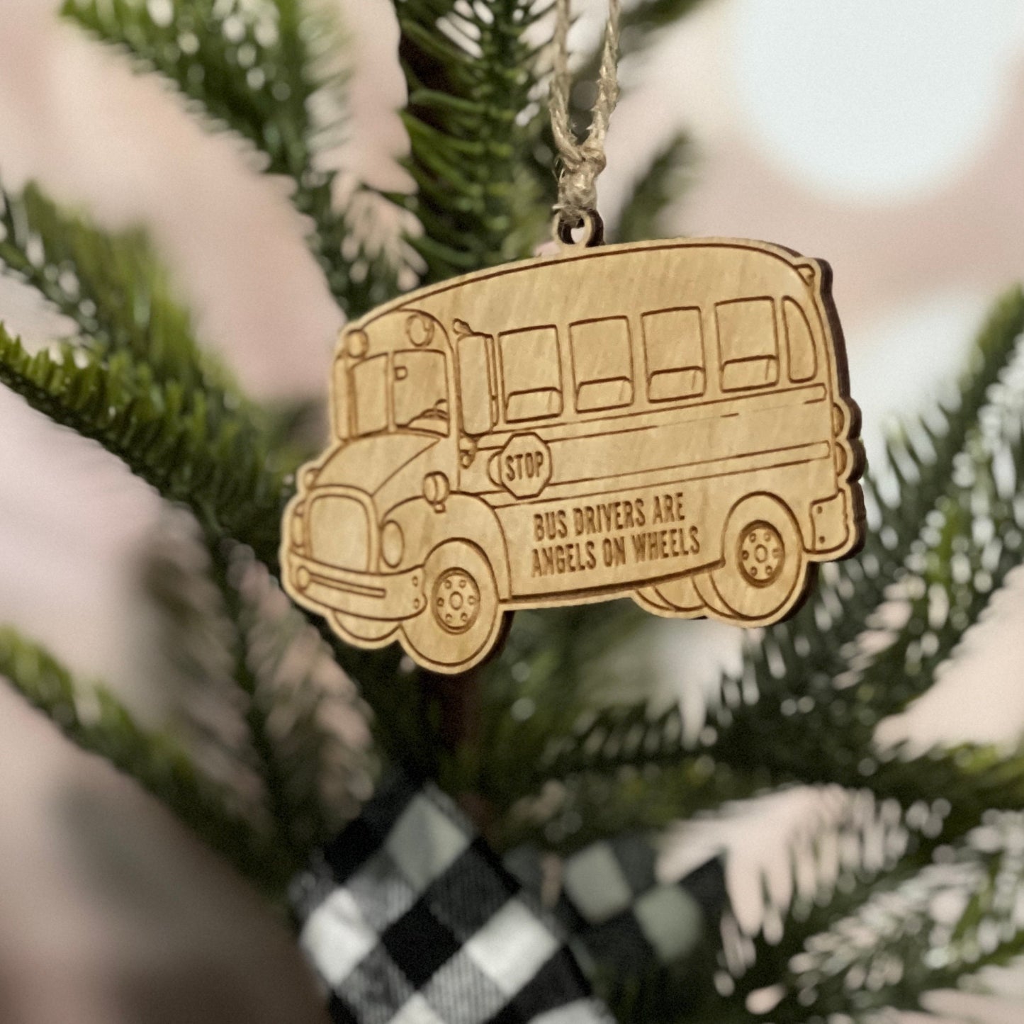 Bus Driver Christmas Ornaments